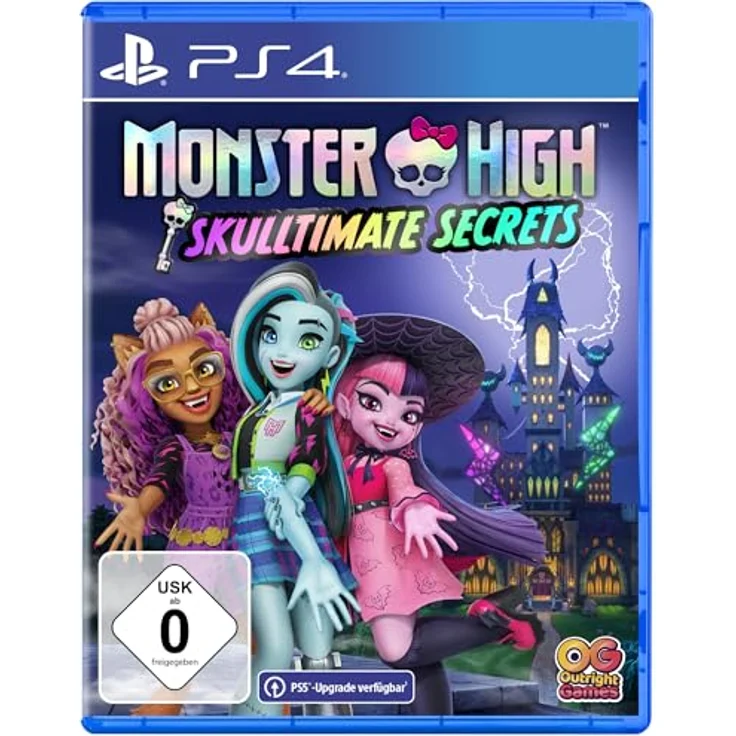 Outright Games Monster High: Skulltimate Secrets - PS4, PlayStation-Spiel mit individuellem Charakter und geheimen Fähigkeiten – Bild 1
