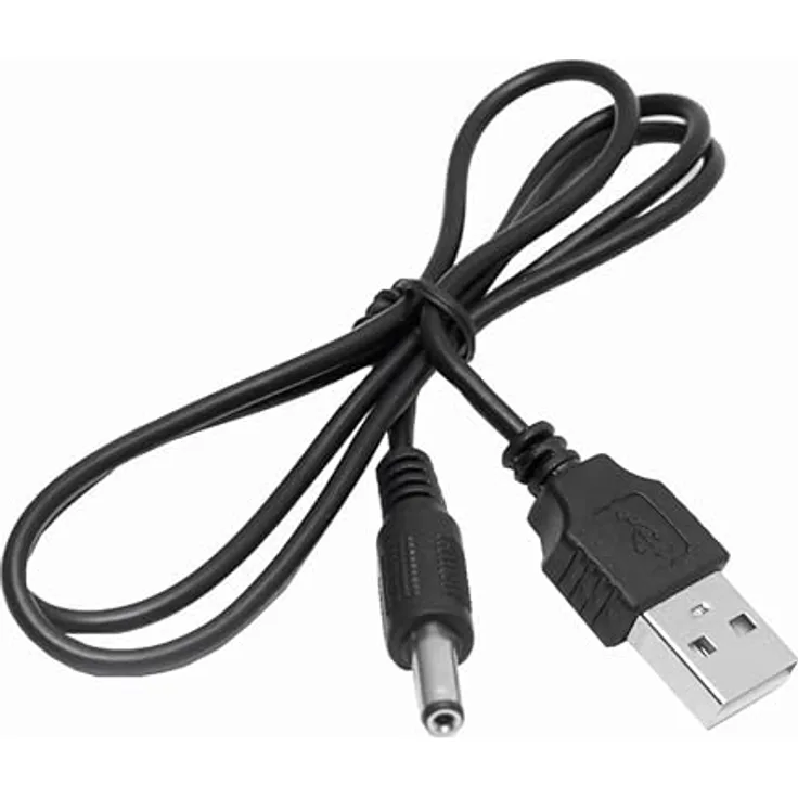 Aukson B62 USB auf DC 5.5 x 2.1mm Ladekabel, 50cm, 5V Power Kabel für Geräte mit Power Regulator