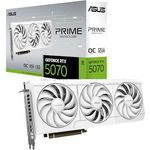 ASUS Prime GeForce RTX 5070 White OC Edition 12GB GDDR7 Gaming Grafikkarte mit NVIDIA DLSS 4, 2,5-Slot Design, PCIe 5.0, 3X DisplayPort 2.1b und 1x HDMI 2.1b, weiß
