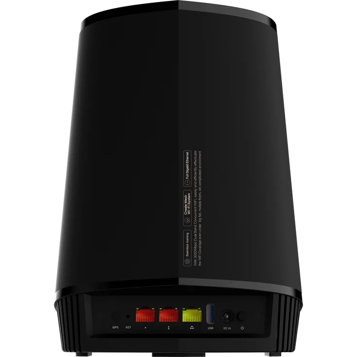 Totolink T20, Tri-Band WLAN-Router mit Wi-Fi 5 (802.11ac), 3000 Mbit/s, Gigabit Ethernet, Schwarz