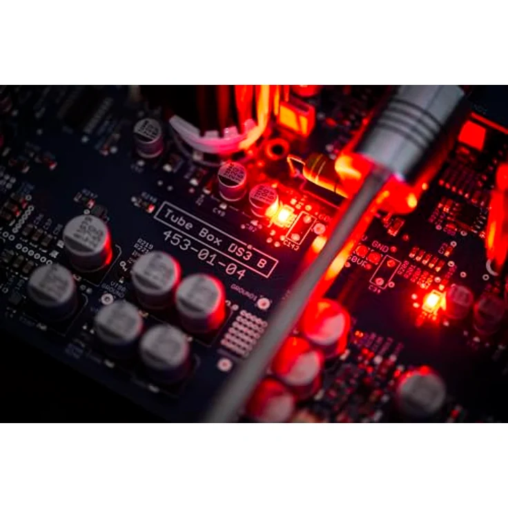 Pro-Ject Tube Box DS3 B, Dual-Mono True Balanced Röhren-Phono-Vorverstärker, Silber - Röhrenbestückung: 2x E88CC / 6922, stufenlose Eingangsimpedanz, 6 einstellbare Gain-Stufen – Bild 5