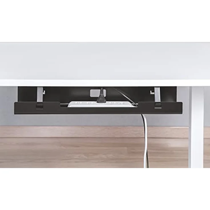 DIGITUS Kabelmanagement Kanal, Untertisch schwarz – Bild 5