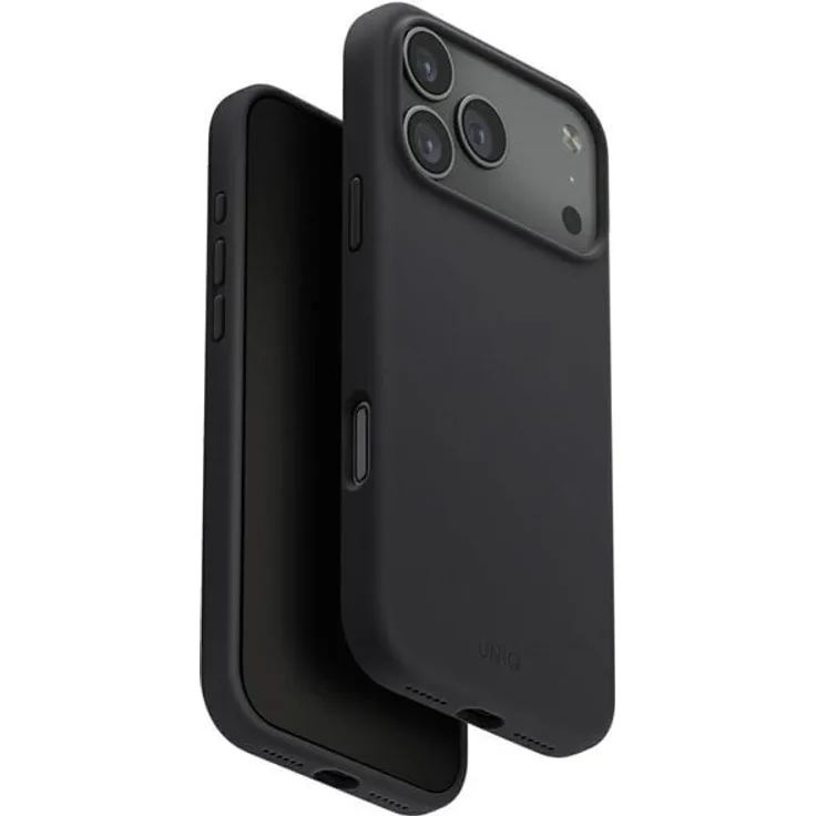 UNIQ Lino Case für iPhone 17 Pro Max, Magclick Charging, grau