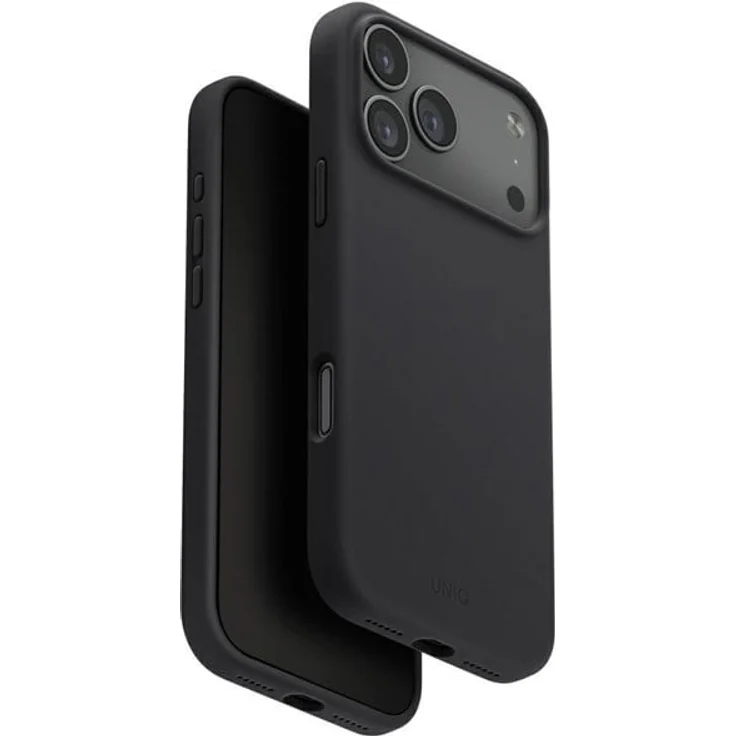UNIQ Lino Case für iPhone 17 Pro Max, Magclick Charging, grau