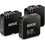 RØDE Wireless GO (Gen 3) – Kompaktes kabelloses Mikrofon – Kristallklarer Klang, 32-Bit Float Aufnahme, automatische Pegelregelung - Schwarz