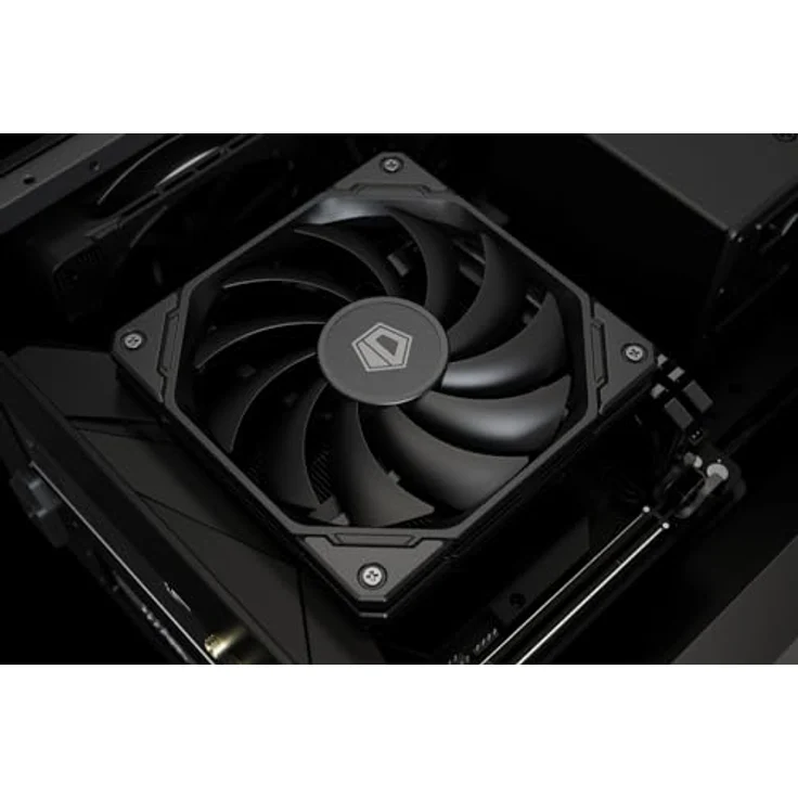 ID-Cooling IS-67-XT BLACK, CPU Luftkühler mit max. 32 dBA, schwarz – Bild 6