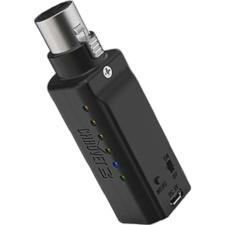 Chauvet DJ D-Fi XLR RX<br>Akkutriebener, kabelloser D-Fi-Empfänger für kabellose DMX-Steuerung – Bild 6