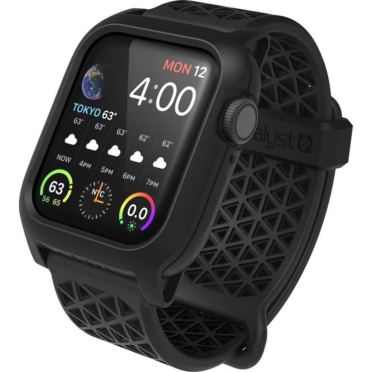 Catalyst Impact-Schutzcase für Apple Watch 40mm, wasserdicht und resistent, schwarz