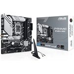 ASUS Prime B760M-A WiFi Mainboard Sockel Intel LGA 1700 (Intel B760, mATX, DDR5 Speicher, PCIe 4.0, 2X M.2, WiFi 6, Aura Sync)