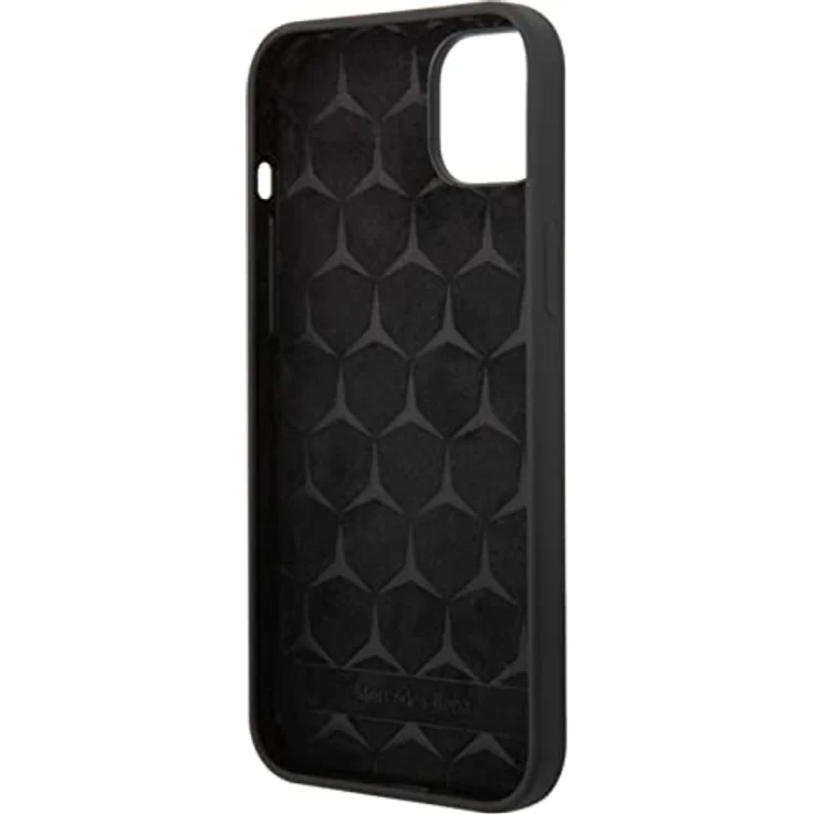Mercedes-Benz MEHCP14MSILBK Hülle für iPhone 14 Plus 6,7" Schwarz Hardcase Silicone Line – Bild 3