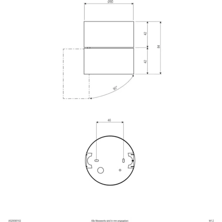 EVN LED-Deckenanbau-Spot AS20090102, 9W Weiß langlebig und robust – Bild 2