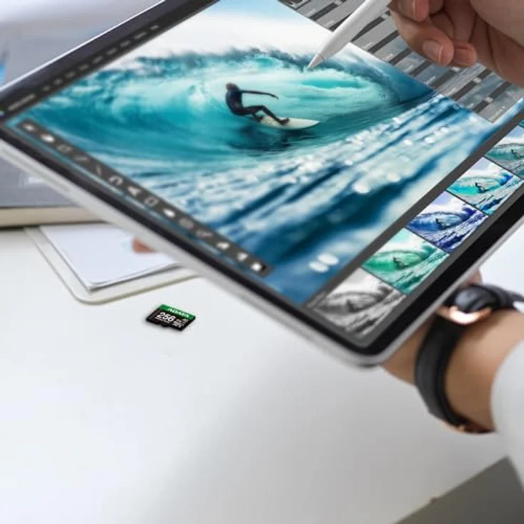 ADATA Speed Plus microSDXC 256 GB, UHS-I U3, Class 10, V30, A2, ideal für Drohnen und Action-Kameras – Bild 5