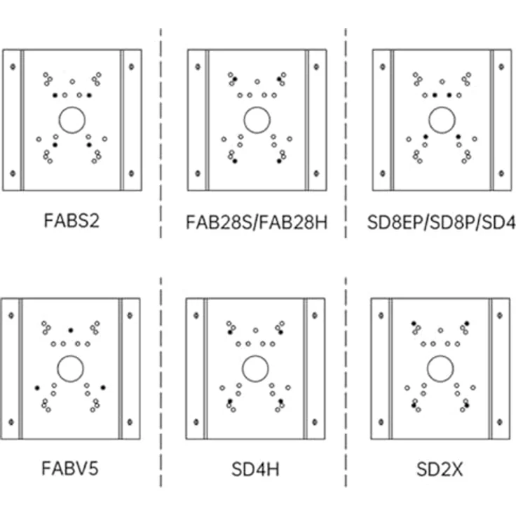 Foscam Eckhalterung FABCB1, Schwarz, Wandmontage für Überwachungskameras SD8EP/SD8P/SD4/SD4H/SD2X, wetterfest und werkzeuglose Installation, 600g – Bild 4