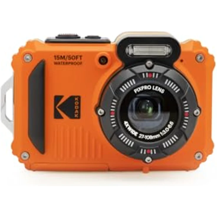 KODAK Pixpro WPZ2, Aquatische Kamera mit 16 MP, wasserdicht bis 15m, inklusive 2 Akkus und 1x 16 GB MicroSD-Karte – Bild 2