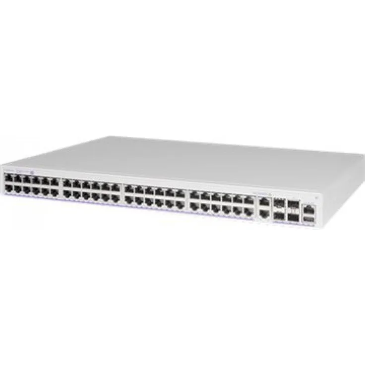 Alcatel LUCENT ENTERPRISE OmniSwitch OS6360-P48X-EU, Netzwerk Switch mit 48 PoE+ Ports, 182 Gbit/s Switching-Kapazität, 1U Rack-Montage