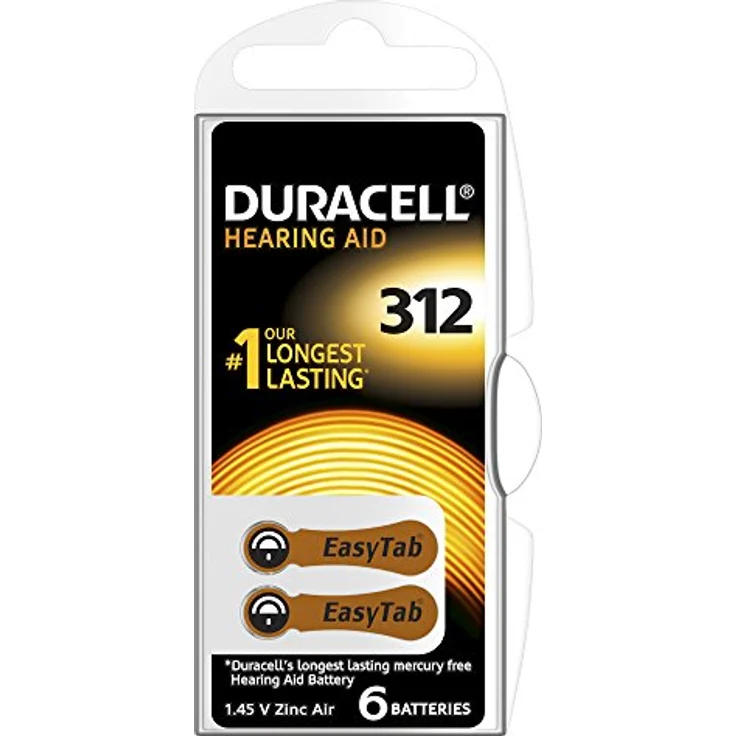 Duracell ZINK-AIR DA 312 PR41 536214 – Bild 2