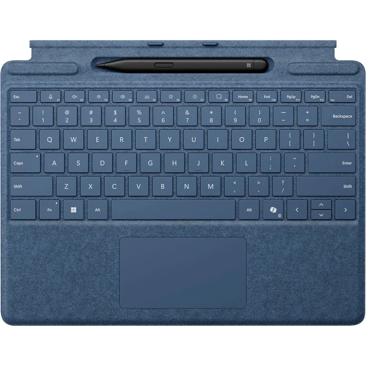 Microsoft Surface Pro mit Slim Pen Tastatur mit Touchpad (mit Slim Pen) in saphirblau