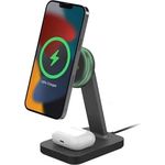 ZAGG mophie snap+ Stand, Qi-Enabled Devices, Fast Charging, Wireless, Europe Adapter, Black - Preisvergleich