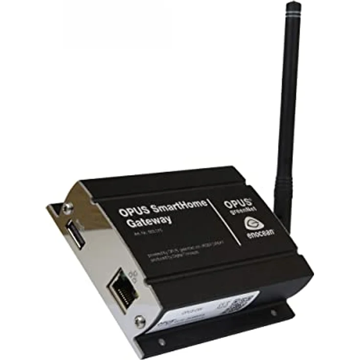 Jäger Direkt OPUS SmartHome Gateway, Smart Home Hub mit EnOcean-Funkintegration, lokal konfigurierbar, Schwarz – Bild 2