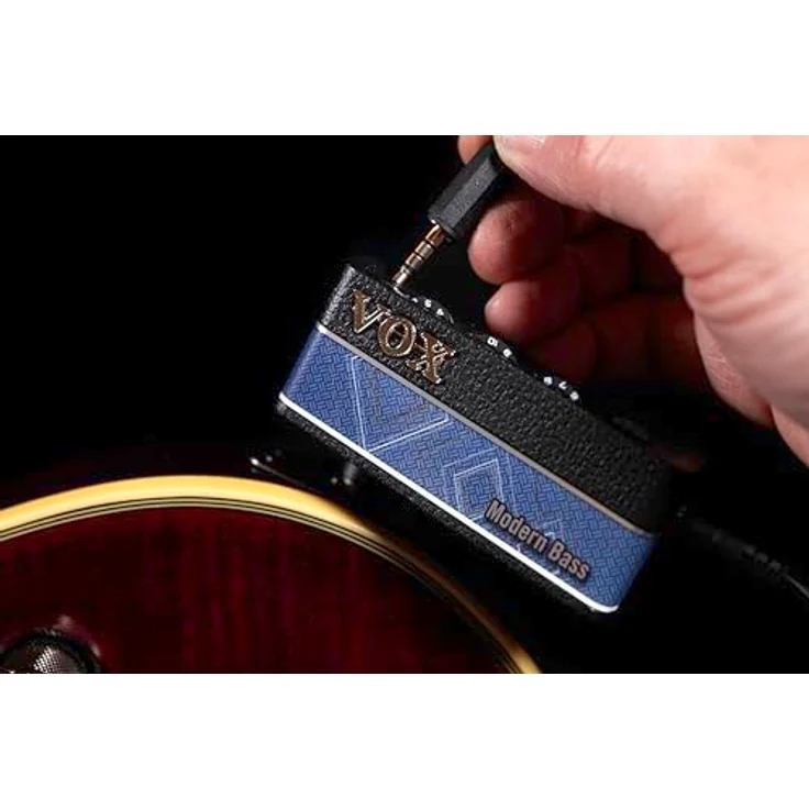 Vox amPlug3 Modern Bass, Kopfhörerverstärker mit modernem Bass-Sound, schwarz-blau – Bild 8