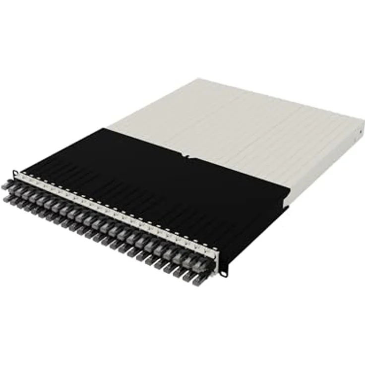 Patchbox .one 30RU UTP Netzwerk Kabelmanagement System, 1,8 m, Schwarz, Cat.6a, PoE++ ready – Bild 3