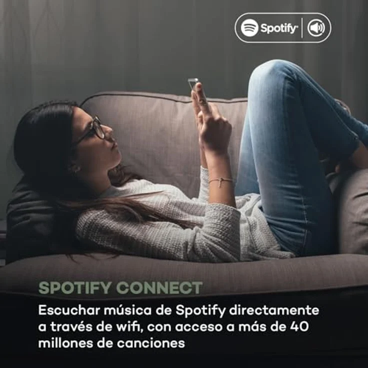 auna iTuner 320 BT digitaler HiFi-Tuner mit Bluetooth und WLAN, Spotify Connect, Internet-, DAB+ und UKW-Tuner, DLNA & UPnP schwarz - Preisvergleich – Bild 6