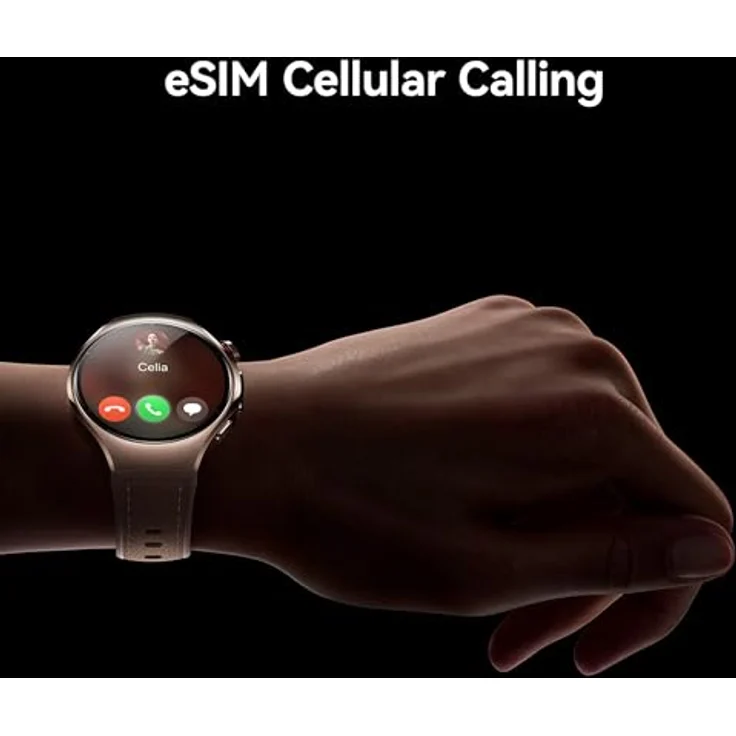 Huawei Watch 5 (42mm), Smartwatch mit Metallgehäuse und Fluorelastomer Armband in Aurora Grün, Fitness-Tracking und Gesundheitsüberwachung – Bild 8