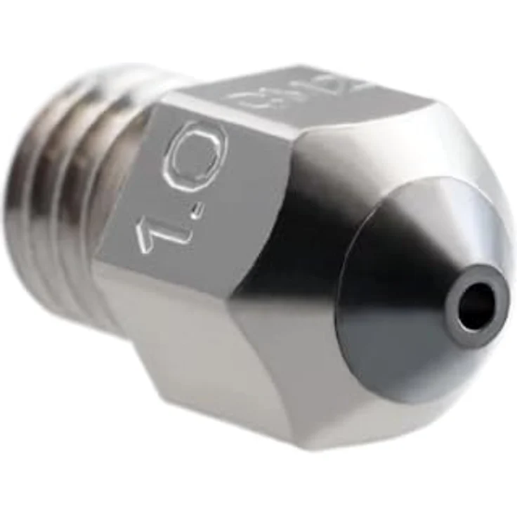 Micro-Swiss CM2™ 3D-Drucker Düse, universell einsetzbar für CraftBot 2 und Creality CR-10, mit Kupfer-Chrom-Zirkonium-Körper und gehärteter M2-Stahl-Spitze, beschichtet mit Antihaft-Nano-WS2-Beschichtung – Bild 2