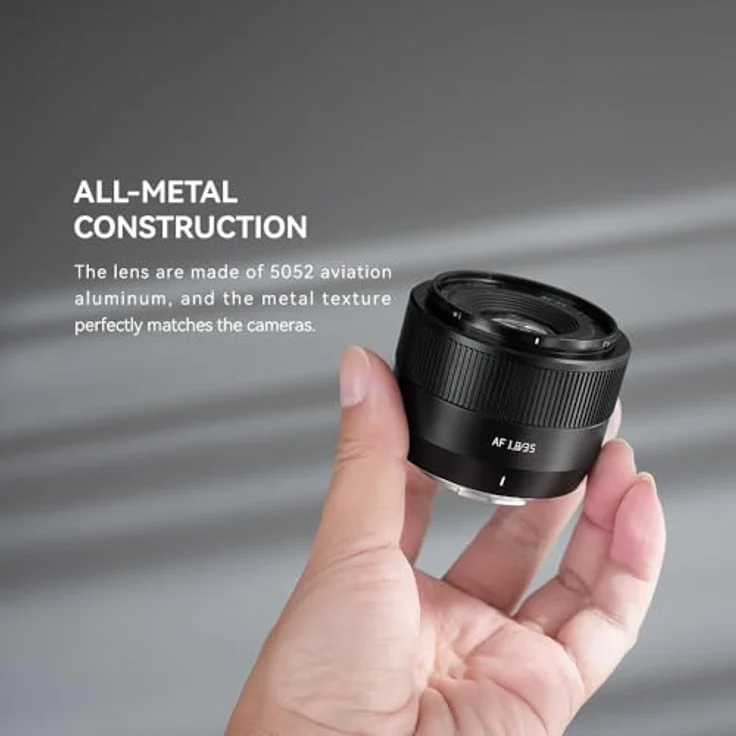 TTArtisan 35 mm F1.8 II, Autofokus-Objektiv mit Metallgehäuse, kompatibel mit FujiFilm FX Mount, Schwarz – Bild 5