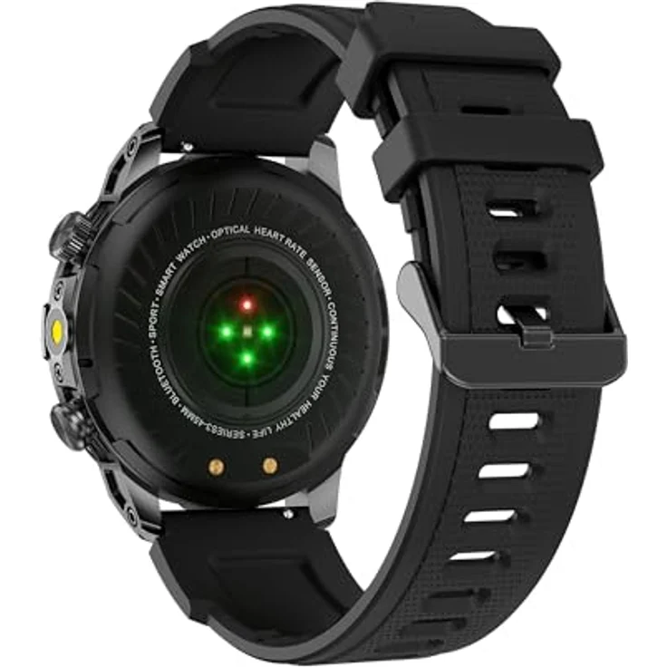 VALDUS VD36 PRO (2025) Black, Smartwatch mit Telefoniefunktion, AMOLED Display, Unzerstörbarer Dauerläufer – Bild 5