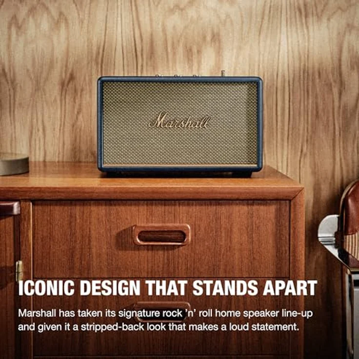 Marshall Acton III BT, Bluetooth-Lautsprecher mit 30 Watt Woofer, 15 Watt Hochtöner, Midnight Blue – Bild 5