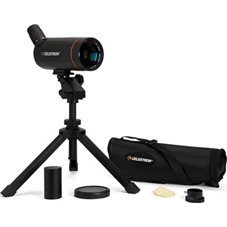 Celestron C70 Mini Mak, Teleskop mit 75-fach Zoomokular und Tischstativ – Bild 8
