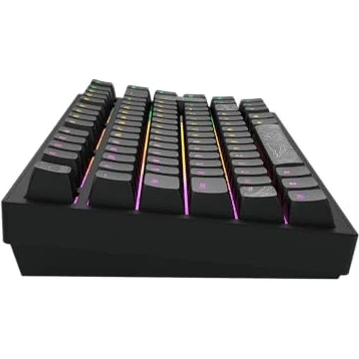 Dark Project Nostra Black 81 RGB, Kabelgebundene Gaming-Tastatur mit mechanischen G3MS Moonstone-Schaltern und RGB-Hintergrundbeleuchtung, Schwarz – Bild 6