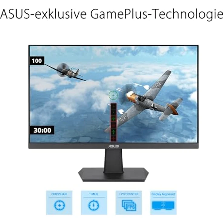 ASUS Eye Care VA27EHF 27 Zoll Full HD Monitor - Rahmenlos, Flicker-Free, Blaulichtfilter, Adaptive-Sync - 1ms MPRT, 100 Hz, 16:9 IPS Panel, 1920x1080 - HDMI – Bild 5