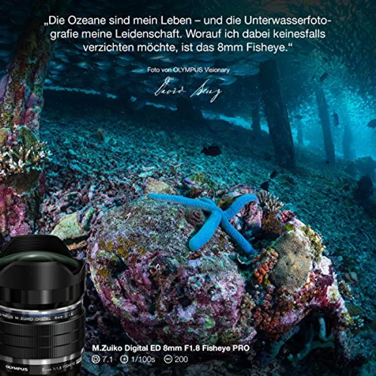 Olympus M.Zuiko Digital ED 8mm F1.8 PRO Objektiv, lichtstarke Festbrennweite, geeignet für alle MFT-Kameras (Olympus OM-D & PEN Modelle, Panasonic G-Serie), schwarz – Bild 7