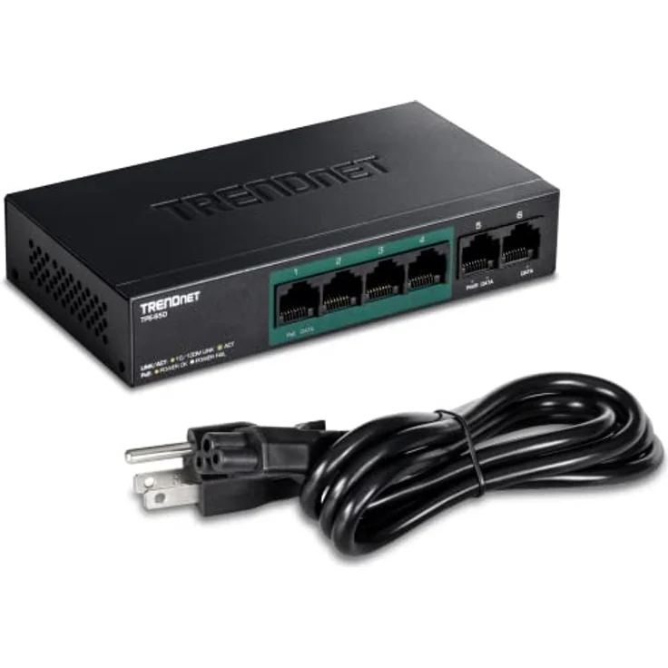Trendnet TPE-S50 5-Port PoE Switch 10 100Mbps 31W (21221177) – Bild 10