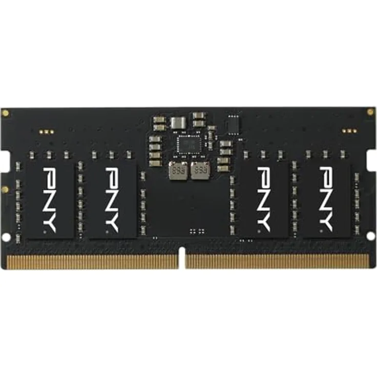PNY 16GB Performance DDR5 4800MHz Notebook Memory, CAS-Latenz 40, 1,1 Volt, 10 Jahre Garantie