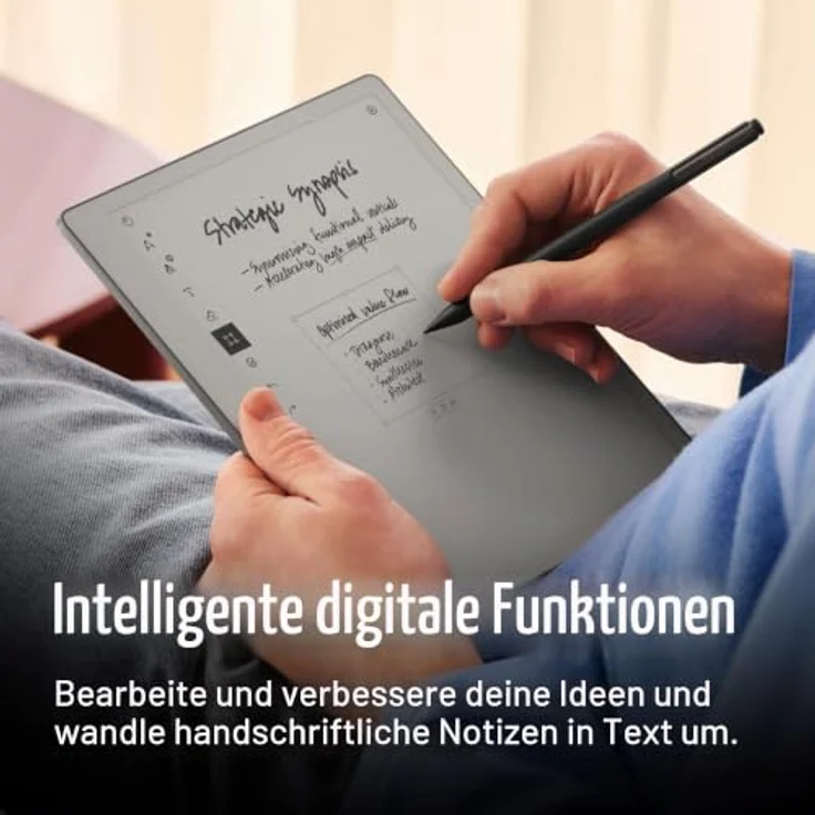 reMarkable Paper Pure, Grafiktablett mit Marker Plus, 10,3 Zoll Display, Sleeve Folio – Nebelgrün – Bild 4
