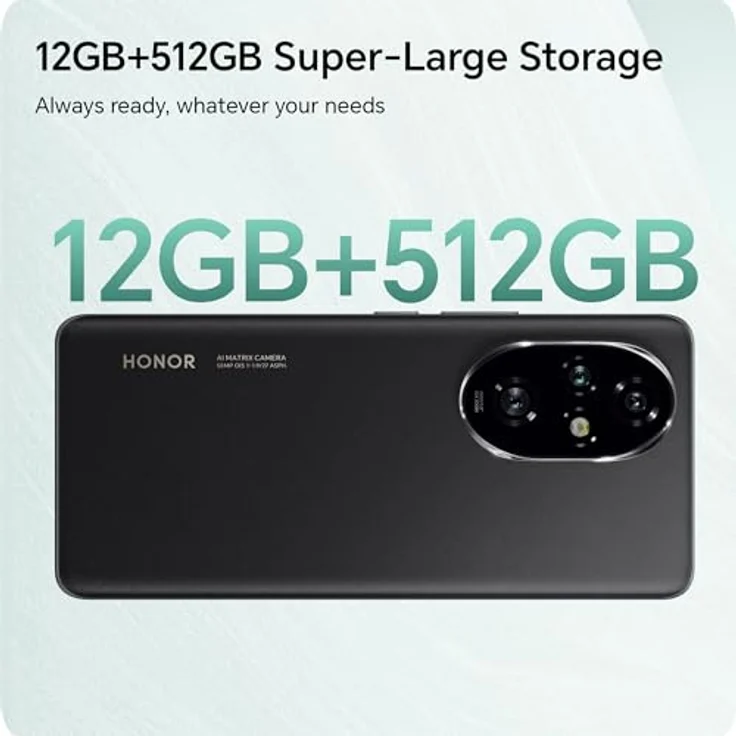 HONOR 200 Pro 512 GB Dual SIM Black – Bild 2