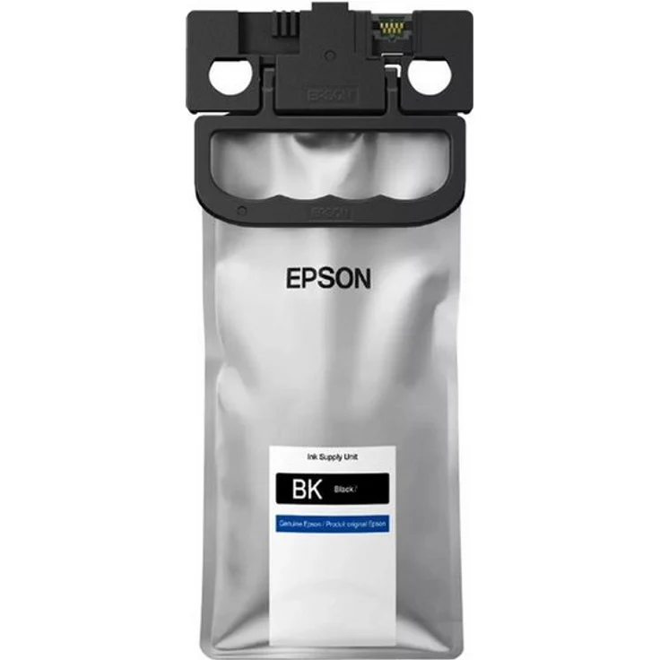Epson C13T11N140 WorkForce Pro Tintenpatrone, originale schwarze Druckerpatrone, kompatibel mit P/N: C11CK19401, C11CK21401