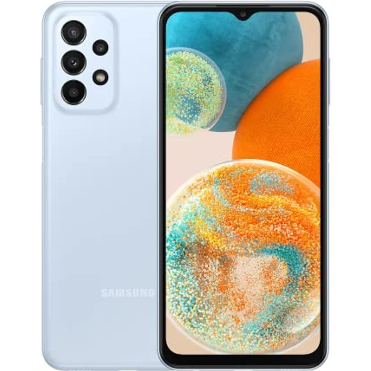 Samsung Galaxy A23 5G SM-A236B 16.8 cm (6.6) Hybrid Dual SIM Android 12 USB Type-C 4 GB 64 GB 5000 mAh Blue – Bild 1