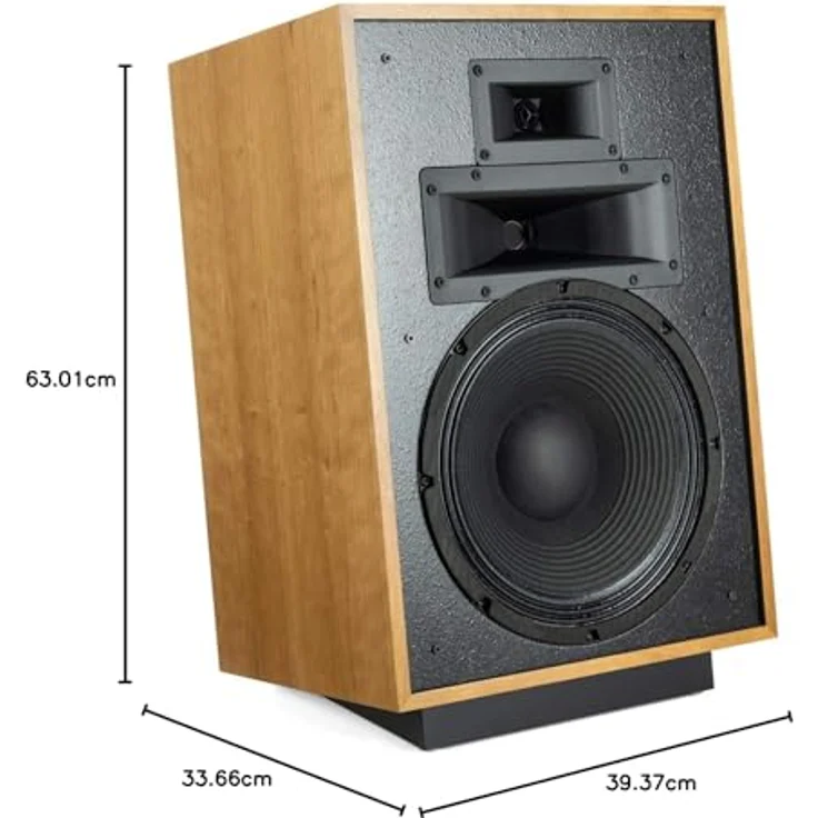 Klipsch Heresy IV Standlautsprecher Stück Farbe Kirsche - Mitteltöner-Kompressionstreiber mit Polyimid-Membran und effizientester Luftübertragung – Bild 5