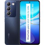 VIVO V40 SE 5G Smartphone, 8 GB + 256 GB, 120 Hz AMOLED-Display, 50 MP Dreifachkamera, 5000-mAh-Akku, Schwarz