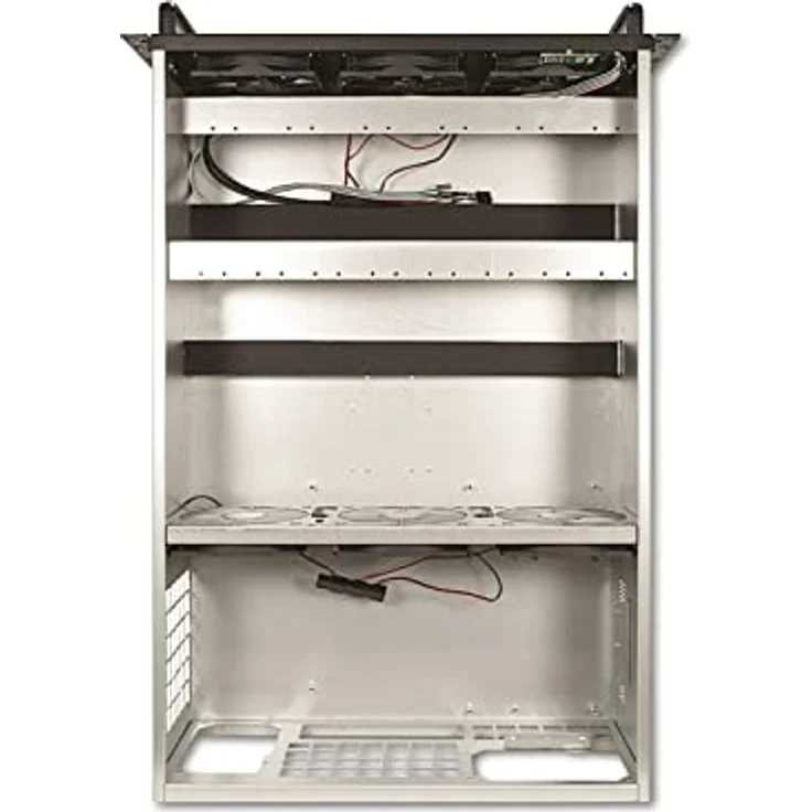 Inter-Tech Gehäuse Mini ITX 4W40 Mining-Rack 179x482x705mm – Bild 4