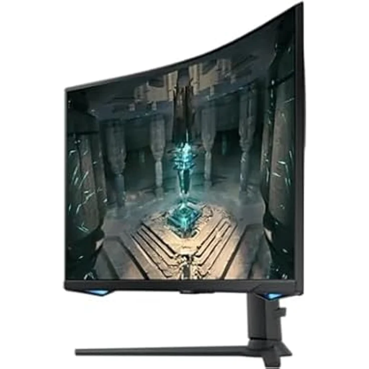 Samsung Odyssey G65B Smart Gaming Monitor S32BG650EU, 32 Zoll, VA-Panel, WQHD-Auflösung, AMD FreeSync Premium Pro, 1000R Bildschirmkrümmung, 1 ms Reaktionszeit, 240 Hz, Schwarz – Bild 4