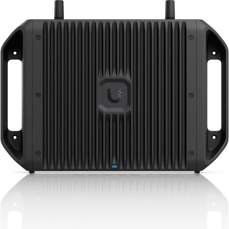 Ubiquiti UniFi Gateway, industriell mit 9 Anschlüssen, 10GbE, 2.5GbE, Wi-Fi 7, Wandmontage, Cloud-verwaltet