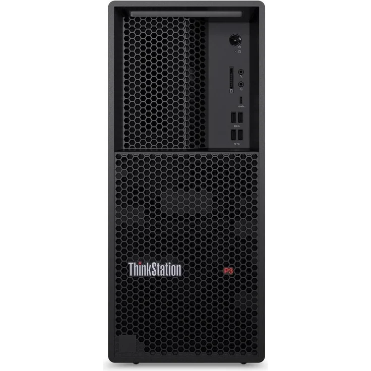 Lenovo ThinkStation P3 Tower, Desktop-PC mit Intel Core i7-14700K, 32 GB RAM, 512 GB SSD und UHD Graphics 770, Windows 11 Pro – Bild 1