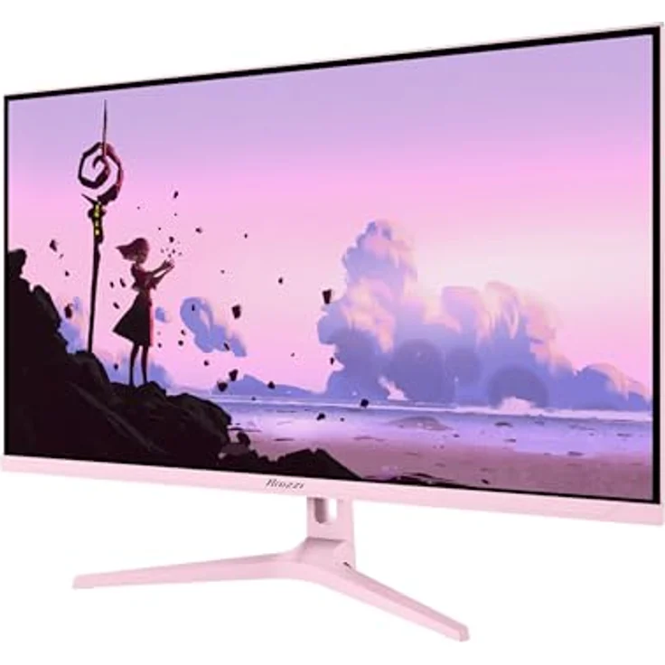 Arozzi Nova 32 Zoll Gaming Monitor, 180Hz QHD, 1ms Reaktionszeit, IPS-Panel, rosa – Bild 1