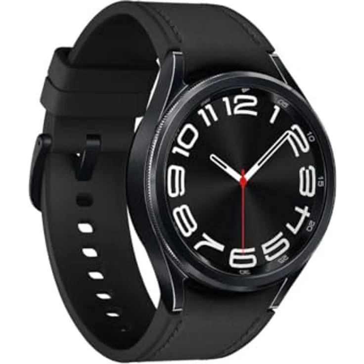 Samsung Galaxy Watch6 Classic LTE (47mm) - Schwarz/Schwarz, Armbandwechsel mit nur einem Klick, Display aus Saphirglas – Bild 1