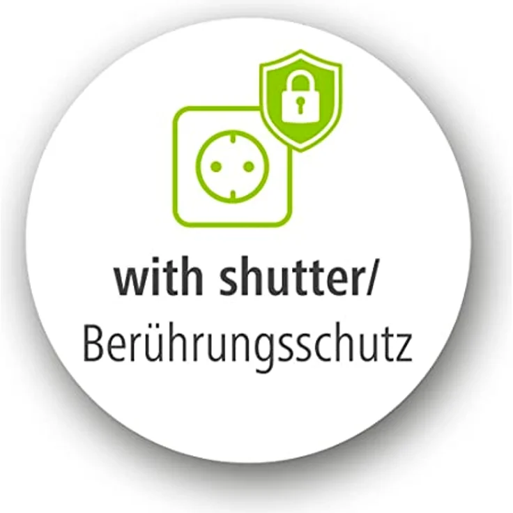 Steckdosenadapter 2-Fach, 2X Euro-Steckdose, Doppelpack, Weiß – Bild 4